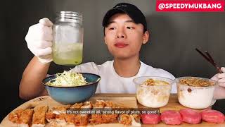 Mar asmr 4x speed eating  Mar asmr  Speedy mukbang [upl. by Maurise]