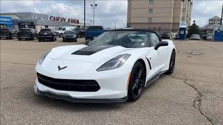 2017 Chevrolet Corvette Stingray Z51 Review  Wolfe Chevrolet Edmonton [upl. by Kimmel]