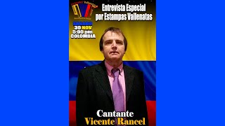 Entrevista Especial con el cantautor Vicente Rancel desde Islas Canarias  España [upl. by Safoelc]