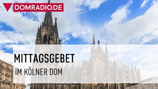 Mittagsgebet im Kölner Dom [upl. by Einhpets]