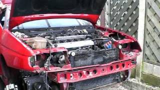 Alfa Romeo 145 conversion with a Fiat Coupe 20V turbo running gear [upl. by Ajed]