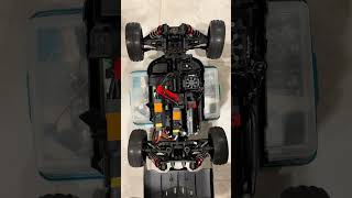 Aarma Typhon 6S v5 RTR  top view wheels toe out [upl. by Nayra]