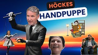 Alice Weidel blamiert sich als Höckes Handpuppe in der Debatte gegen Wagenknecht  mit HerrSella [upl. by Yentruoc]