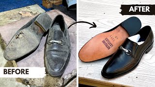 Transforming 6YearOld Shoes Into New  Ultimate DIY Shoe Repair Guide [upl. by Ylloh]