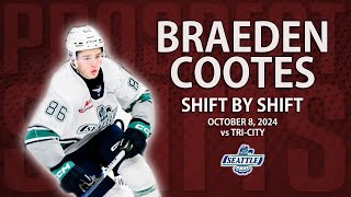 Braeden Cootes vs TriCity  Oct 8 2024 [upl. by Nibbor]