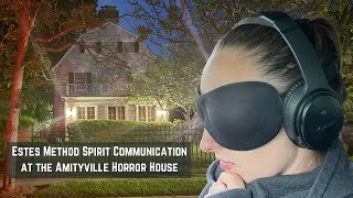 Paranormal Investigators Conduct EchoVox Estes Method Session at the Amityville House [upl. by Osborne315]