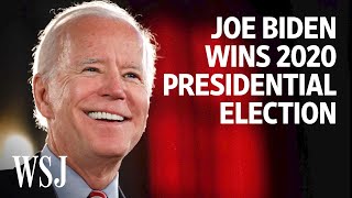 Joe Biden Wins 2020 Presidential Election Watch His Road to Victory  WSJ [upl. by Pack]