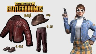 Faux Leather Jacket amp Cowboy Hat Brown PlayerUnknowns Battlegrounds  Militia Crate [upl. by Ellecrad]