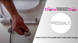 How To Fit A Pressalit D04 Toilet Seat Hinge [upl. by Ylekalb]