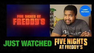 Just Watched Five Nights at Freddys Review peacock [upl. by Anglim]