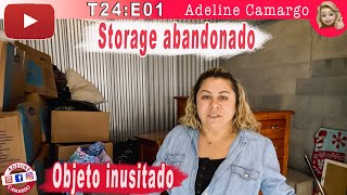 Encontrei um objeto inusitado muitas emoções nesse storage abandonado T24E01 Adeline Camargo [upl. by Barby239]