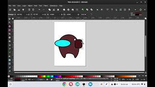 Inkscape node editing tool [upl. by Aldredge872]