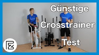 Günstige Crosstrainer im Test  Ellipsentrainer der untere Preisklasse [upl. by Ikkaj89]