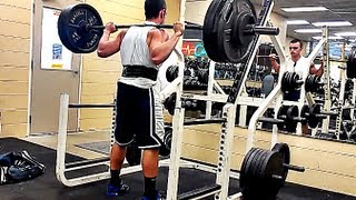 Squatting To Failure  Showing How To Safely Miss A Rep [upl. by Valry]