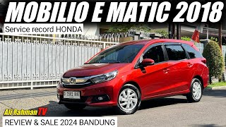 DIJUAL  MOBILIO E MATIC TAHUN 2018 BANDUNG  Ali Rahmn TV [upl. by Uamak]