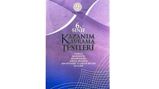 6SINIF MATEMATİK KAZANIM KAVTESTİ 2 [upl. by Nosrak]