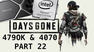 Days Gone Playthrough Part 22  4790K and 4070 4K Maximum Settings Gaming 2024 [upl. by Jakoba]