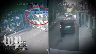 Video claims to show chain of events in Istanbul on day of Khashoggis disappearance [upl. by Blakely]