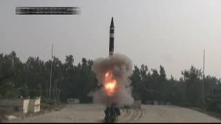 Agni P tested by the DRDO [upl. by Mathian]