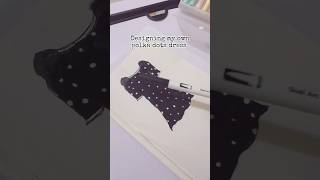 Illustrating polka dots dress dress design  Fashion illustration illustration designinspiration [upl. by Willcox]