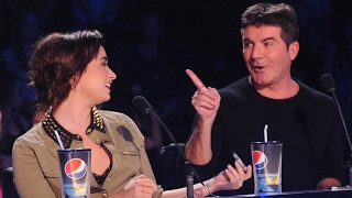 Demi Lovato and Simon Cowell X Factor Funny Moments Part 1 [upl. by Onitram661]