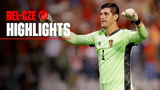 Belgium 30 Czech Rep  Lukaku 100 amp Courtois the wall  REDDEVILS  WorldCup​ 2022 Qualifiers [upl. by Bekelja]