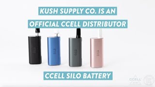 CCELL SILO x Kush Supply Co Vaporizer [upl. by Leonie]