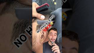 NO HAGAS ESTO BARBERO ❌❌❌😭😭 barberos barberosdelmundo barberoslatinos barbers [upl. by Zetana429]