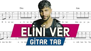 Amo988  Elini Ver  Gitar Tab [upl. by Oicelem]