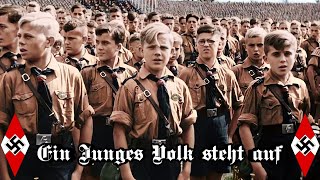 Ein Junges Volk steht auf German  English Lyrics [upl. by Ramoh]