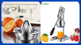 🔵 5 Exprimidores de Cítricos Manuales  Exprimidor de Acero Inoxidable para Naranjas y Limón [upl. by Allimac]