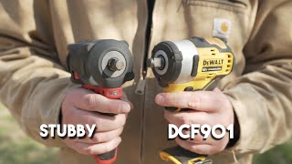 Dewalt vs Milwaukee 12v impact wrench runtime test [upl. by Barbette455]