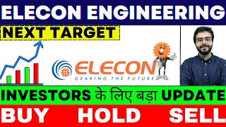 elecon engineering share latest news  elecon engineering  elecon engineering share analysis [upl. by Asylem]