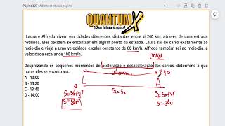 PUC RJ 2020 Laura e Alfredo vivem em cidades diferentes  Questões de Física  Quantum X [upl. by Phillipe612]