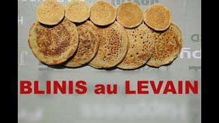 Trop de levain Faites des blinis La recette [upl. by Aiotal835]