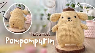 Tutorial Amigurumi  Pompompurin de Sanrio [upl. by Neggem403]