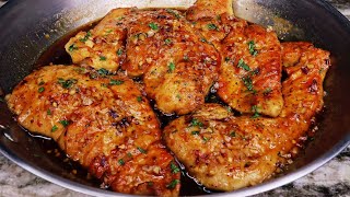 Quick and Easy Garlic Butter chicken Breast Recipe  Delicious Easy Dinner [upl. by Holofernes339]