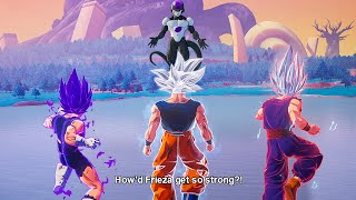 Dragon Ball Z Kakarot  Goku Vegeta amp Gohan vs Frieza Black DLC Story Mod [upl. by Essej884]