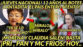 JUEVES NACIONAL 12 AÑOOS AL BOTEE SALEN PARTIDOS POLITICOS PRESIDENTA NO PERDONA CHAO ULTIMA HORA [upl. by Karel]