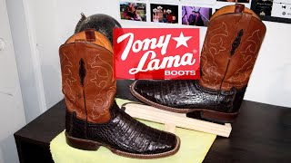 TONY LAMA EXOTIC BOOTS [upl. by Ayo265]