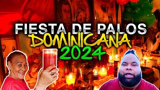 FIESTA DE PALOS DOMINICANA 2024 SAN MIGUEL ARCANGEL [upl. by Tarton]