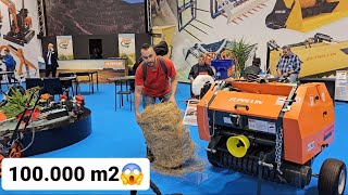 Me fui a la feria de Zaragoza de maquinaria RESUMEN ZONA JARDINERÍA [upl. by Wernsman]