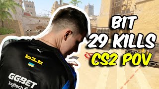 b1t 29 Kills Mirage FACEIT Ranked Nov 09 2024  CS2 POV [upl. by Clava465]