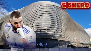 ¿ DONDE ESTA la ACCIÓN  🤔 VUELTA al MEJOR ESTADIO del MUNDO 🌎 Obras Santiago Bernabéu 🚧 [upl. by Manley]