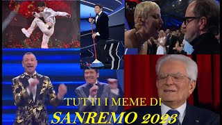 I MOMENTI più EPICI e TRASH a SANREMO 2023 [upl. by Gemina369]