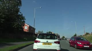 Driving On Bromyard Road A44 Tudor Way Oldbury Road amp Laugherne Road Worcester Worcestershire UK [upl. by Aleciram]