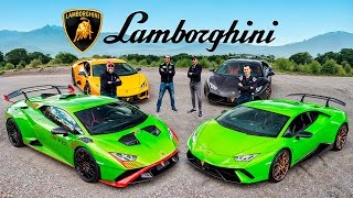 Los ÚLTIMOS V10 de LAMBORGHINI Huracan STO vs PERFORMANTE vs EVO vs LP610  REVIEW [upl. by Anertal]