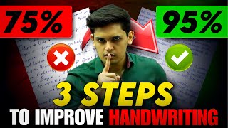 How to Improve Your Handwriting 🔥 3 Simple Steps Prashant Kirad [upl. by Eanerb]