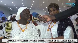 JOURNEE INTERNATIONALE DE LA LANGUE SONINKE 1ER EDITION REACTION [upl. by Burkhard]