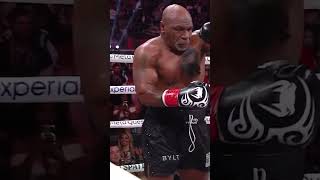 Overhead Right  Mike Tyson Vs Jake Paul Fight miketyson jakepaul shorts [upl. by Ahsilrak844]